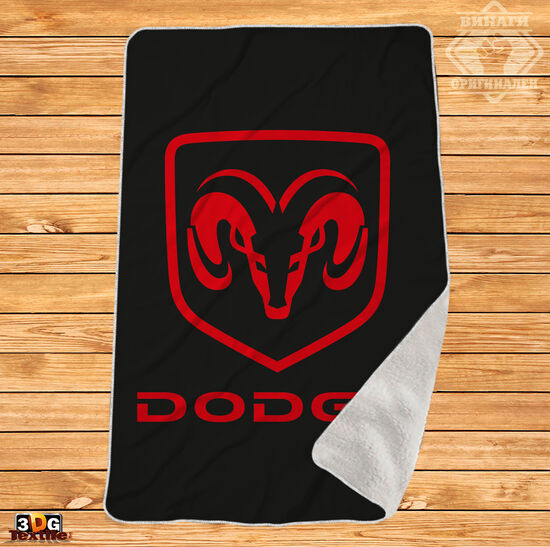 Одеяло Шерпа Полар Додж черен - Dodge black