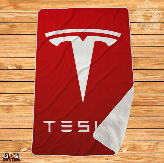 Одеяло Шерпа Полар Tesla червено - Tesla red