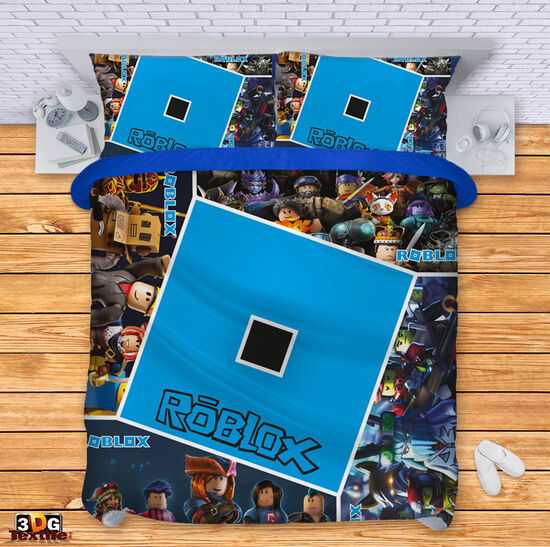 Модерен Сет чаршафи с дигитален принт -  Roblox 2 3