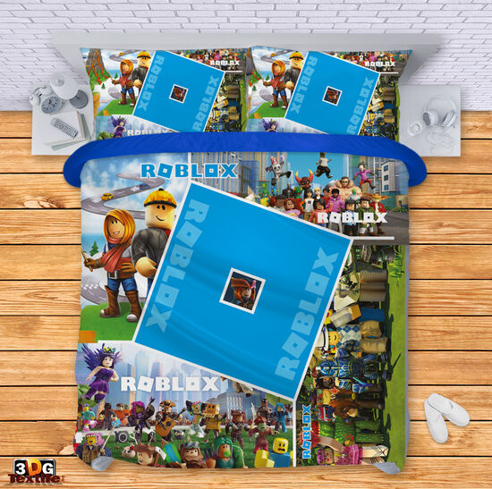 Комплект чаршафи с 3D дигитален принт - Roblox 3 3