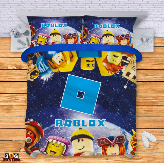 Комплект чаршафи с 3D дигитален принт - Roblox 4 3