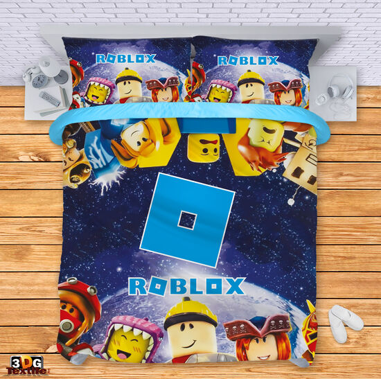 Комплект чаршафи с 3D дигитален принт - Roblox 4 2