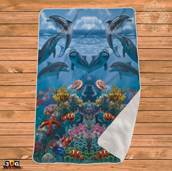 Одеяло Шерпа Полар Delfin