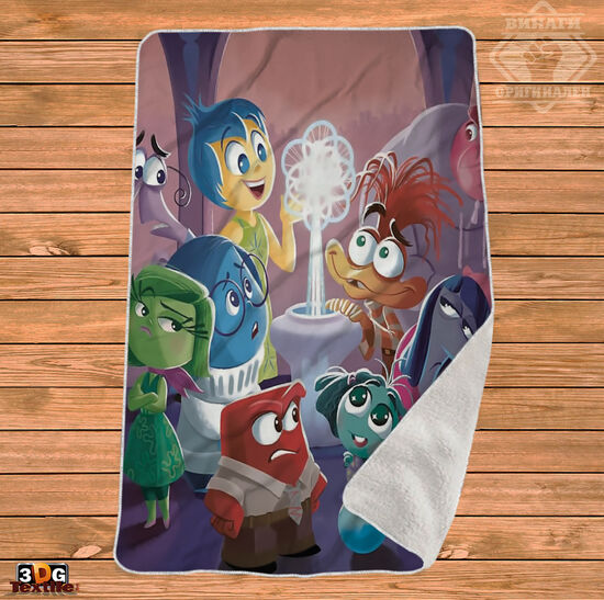 Одеяло Шерпа Полар Inside out 2