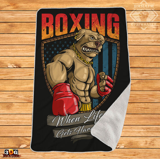 Одеяло Шерпа Полар Boxing