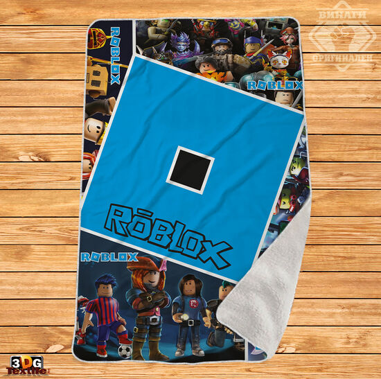 Одеяло Шерпа Полар Roblox 1