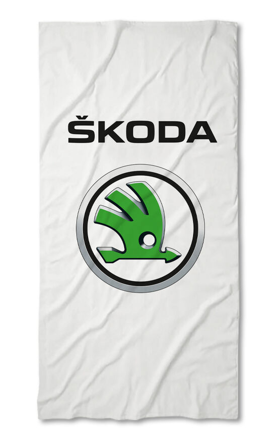Хавлиена кърпа Шкода Бяло  - Skoda White