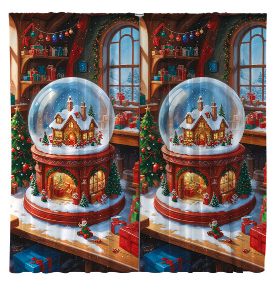 Завеси Коледна топка