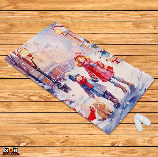 Килим Коледнo вълшебство