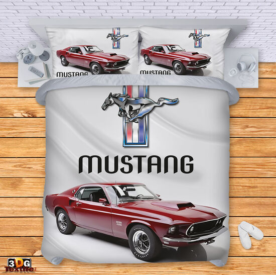 Модерно Спално бельо с принт - Мустанг 2 - Mustang 2