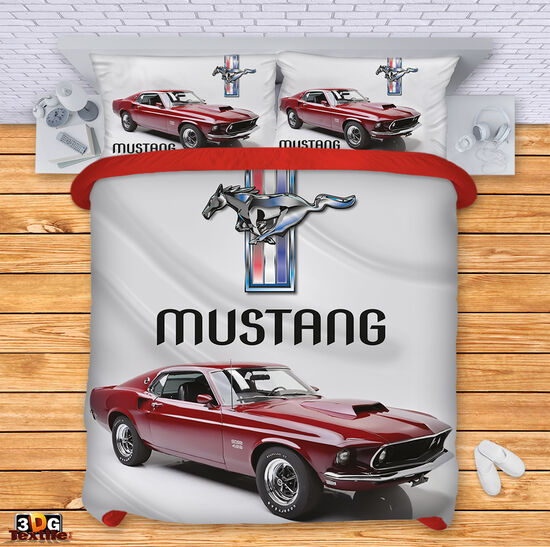 Модерно Спално бельо с принт - Мустанг 2 - Mustang 2 2