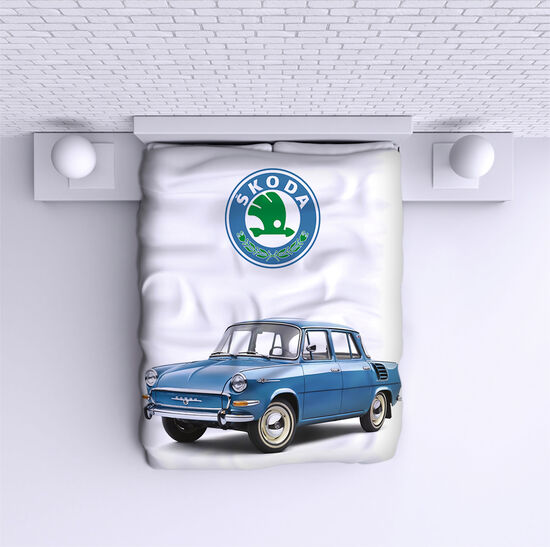 Шалте Шкода Ретро Синьо - Skoda Retro Blue
