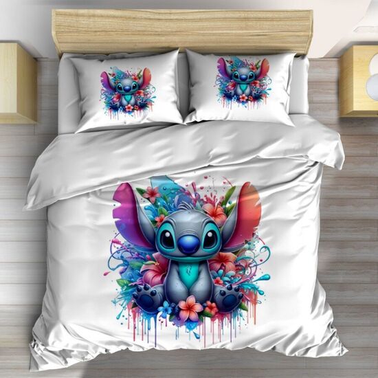 Спално бельо с олекотена завивка Stich - Стич 180х210  SALE