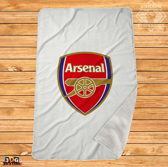 Одеяло Шерпа Полар Арсенал - Arsenal