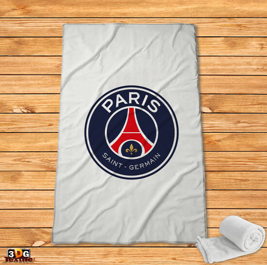 Поларено одеяло ПСЖ Бяло - Paris Saint Germain