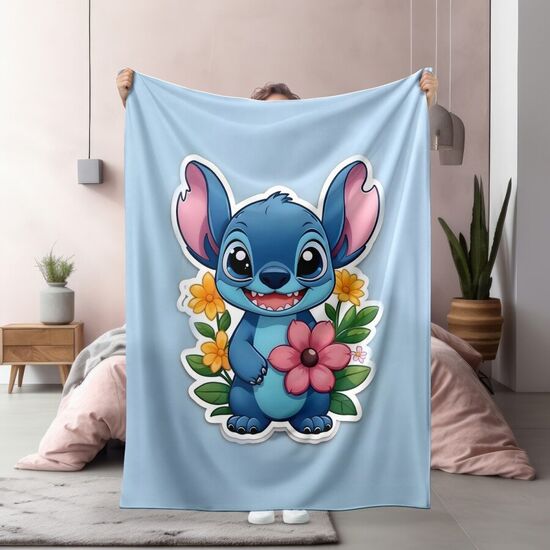 Поларено одеяло Бебе Стич - 150х200 SALE