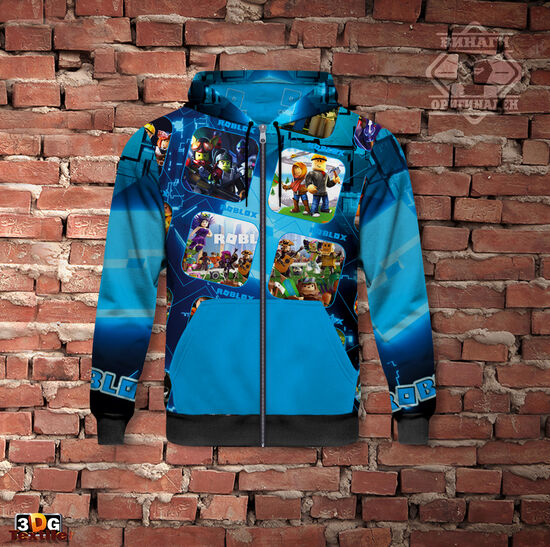 Спортно Худи с цип Roblox