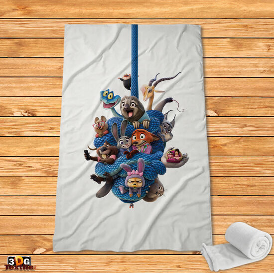 Поларено одеяло Зоотрополис 2 - Zootropolis 2