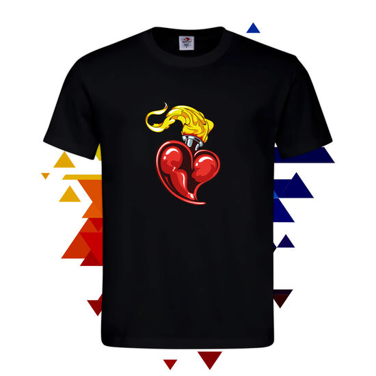 Мъжка Тениска Сърце 3