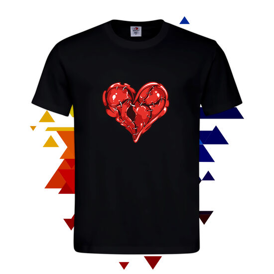 Мъжка Тениска Сърце 5