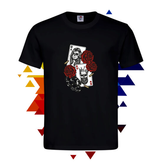 Мъжка Тениска Карти