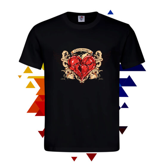 Мъжка Тениска Сърце 7