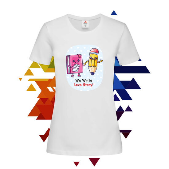 Дамска Тениска Молив и Гума