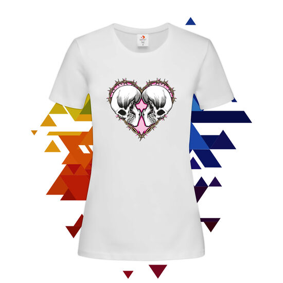 Дамска Тениска Череп