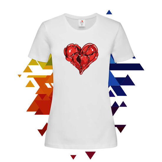 Дамска Тениска Сърце 5