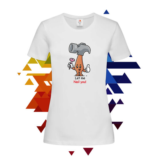 Дамска Тениска Чук и пирон