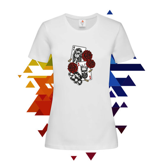 Дамска Тениска Карти