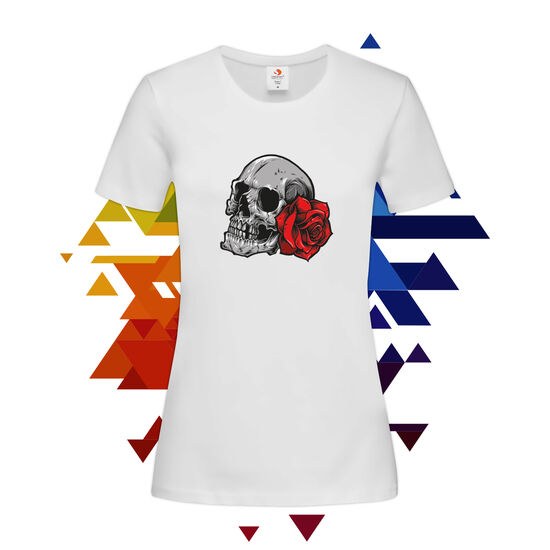 Дамска Тениска Череп 2