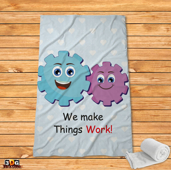 Поларено одеяло Зъбно колело