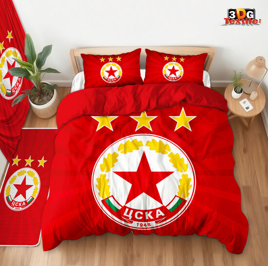 Спален сет с принт -  ЦСКА 2020 - CSKA 2020