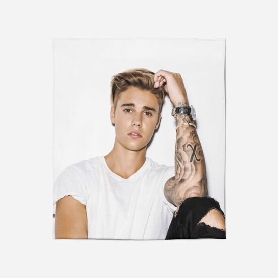 Поларено одеяло Джъстин Бийбър 130x160 SALE