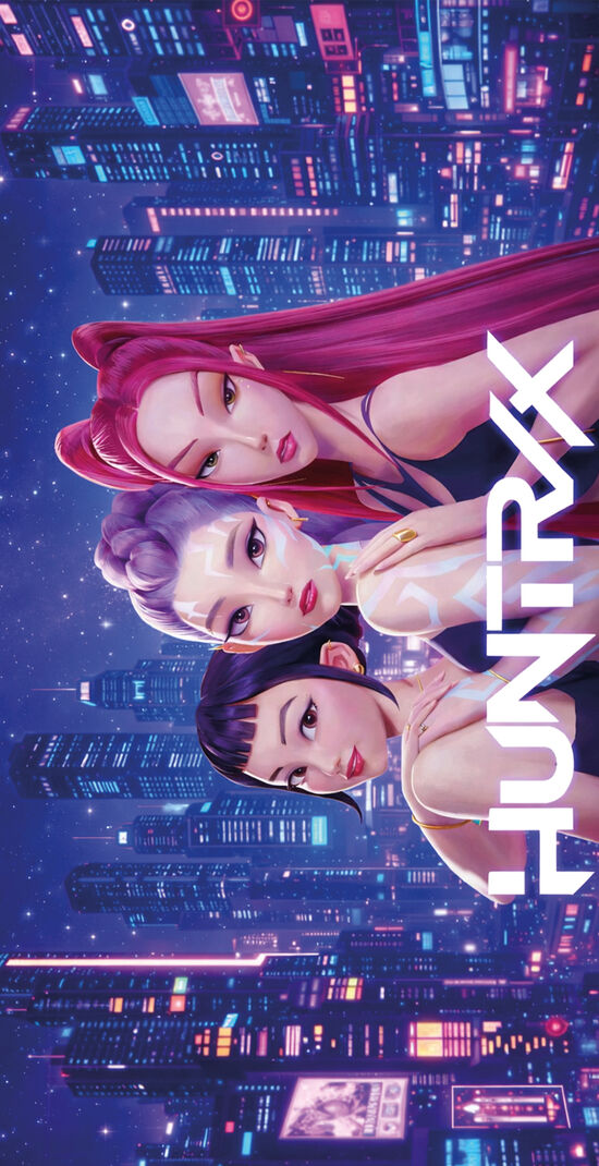 Хавлиена кърпа Хънтрикс Кей-поп 2 - Demon Hunters K-Pop 2