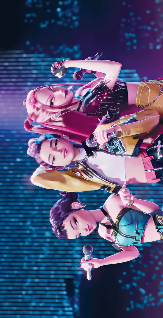 Хавлиена кърпа Хънтрикс Кей-поп 3 - Demon Hunters K-Pop 3