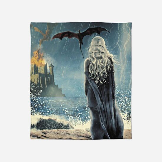 Поларено одеяло Денерис Игра на тронове 150х200 SALE