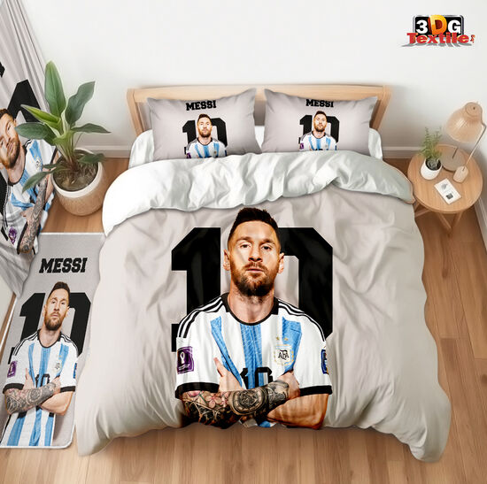 Спален сет с дигитален принт -  Меси Аржентина - Messi Argentina 1
