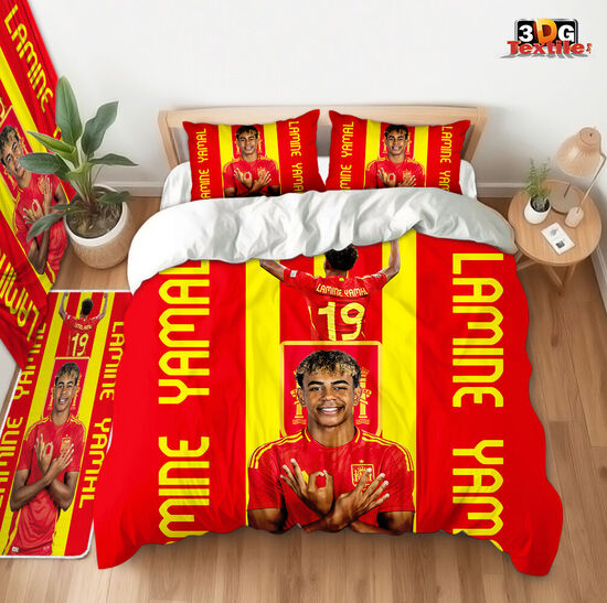 Спално бельо Ламин Ямал 150x210 с две калъфки SALE