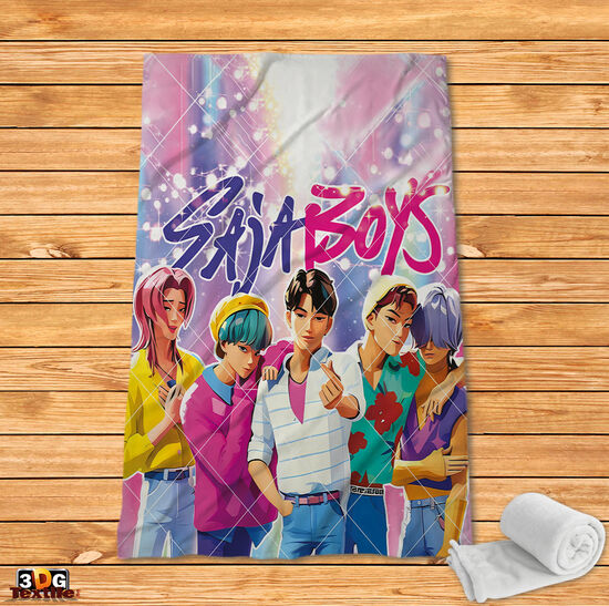 Поларено одеяло Музикална група Saja Boys