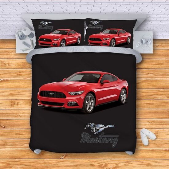 Модерно Спално бельо с принт - Мустанг 3 - Mustang 3