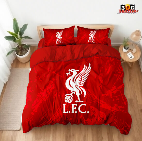Спално бельо с 3D дигитален принт - Ливърпул 2026 - Liverpool 2026