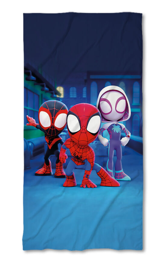 Хавлиена кърпа Спайди и приятели - Spidey and friends
