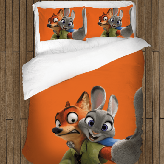 Спално бельо Зоотрополис 150x200 с една калъфка SALE