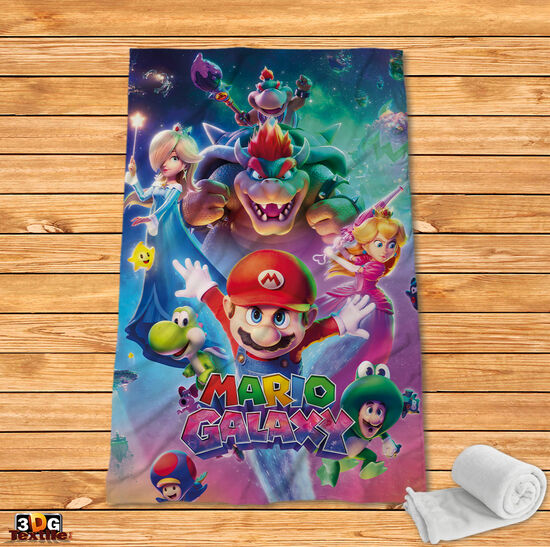 Поларено одеяло Супер Марио Галакси - Super Mario Galaxy