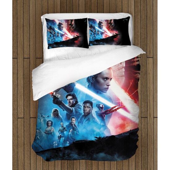 Спално бельо Възходът на Скайуокър - Възходът на Скайуокър - Star Wars 150x200 с една калъфка SALE