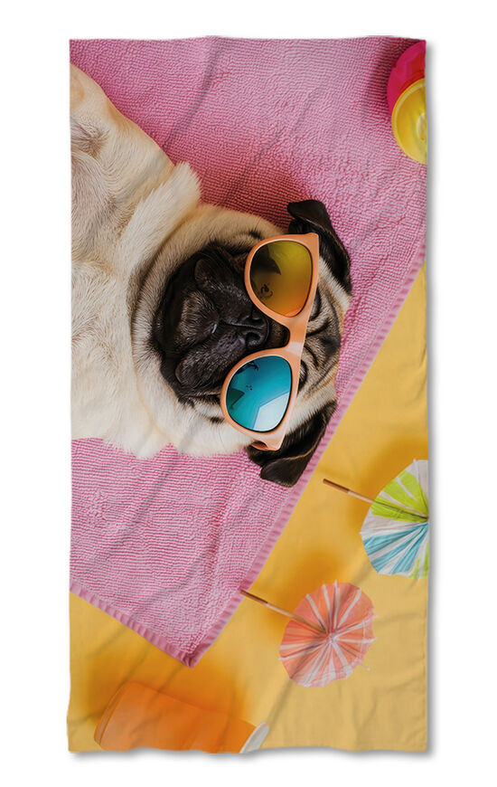 Хавлиена кърпа Summer vibes - Dog