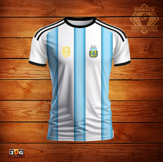 Спортна Тениска Argentina World Cup 2026