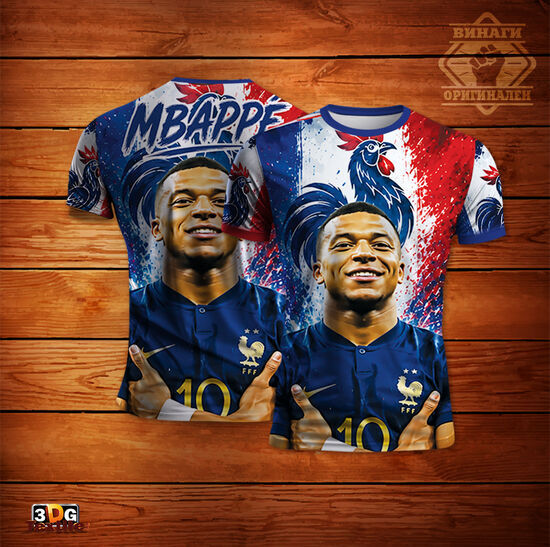Спортна Тениска France Mbappe World Cup 2026